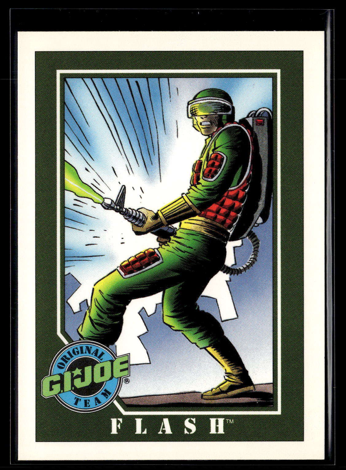 1991 Impel G.I. Joe #44 Flash
