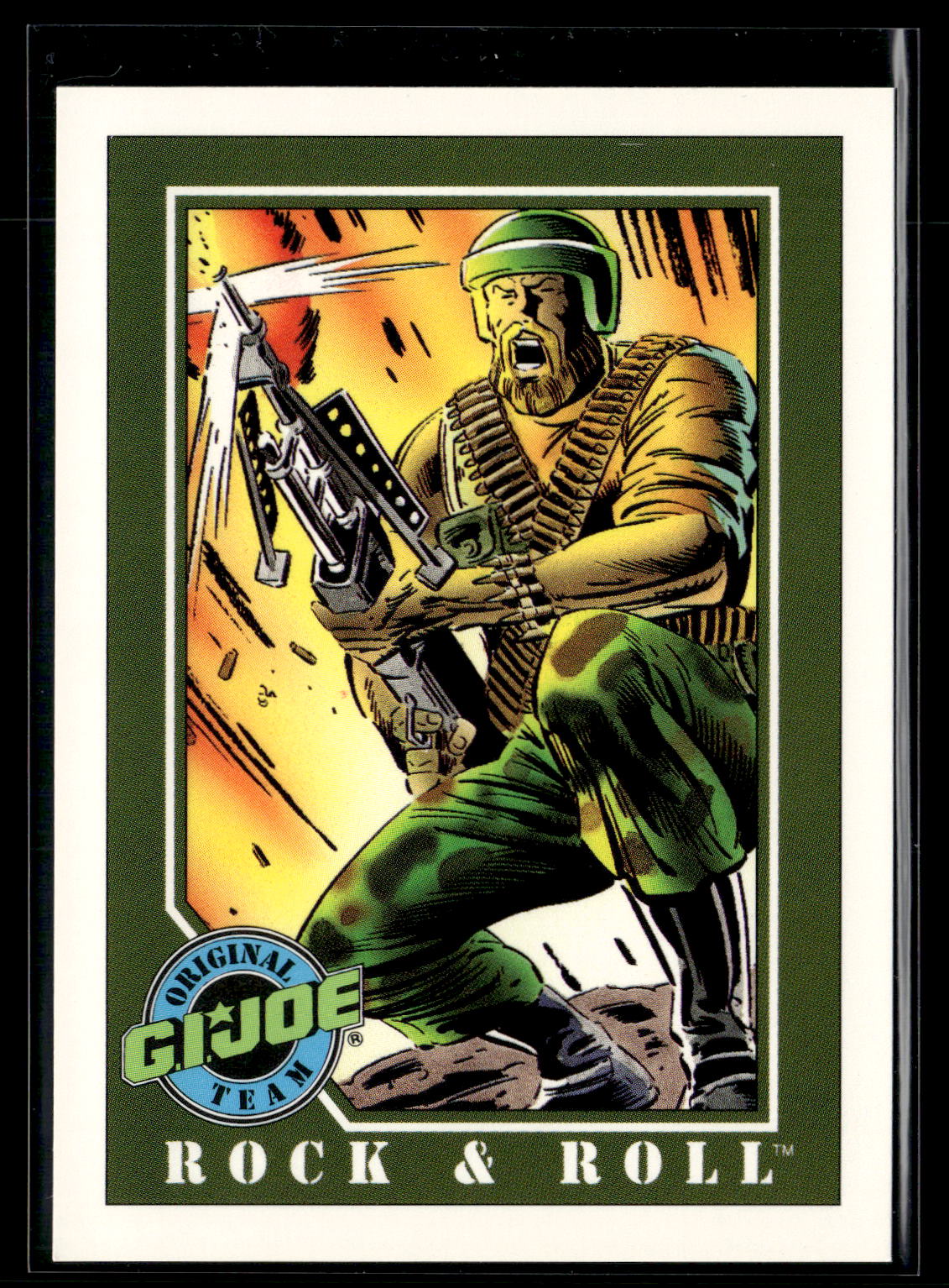 1991 Impel G.I. Joe #45 Rock & Roll