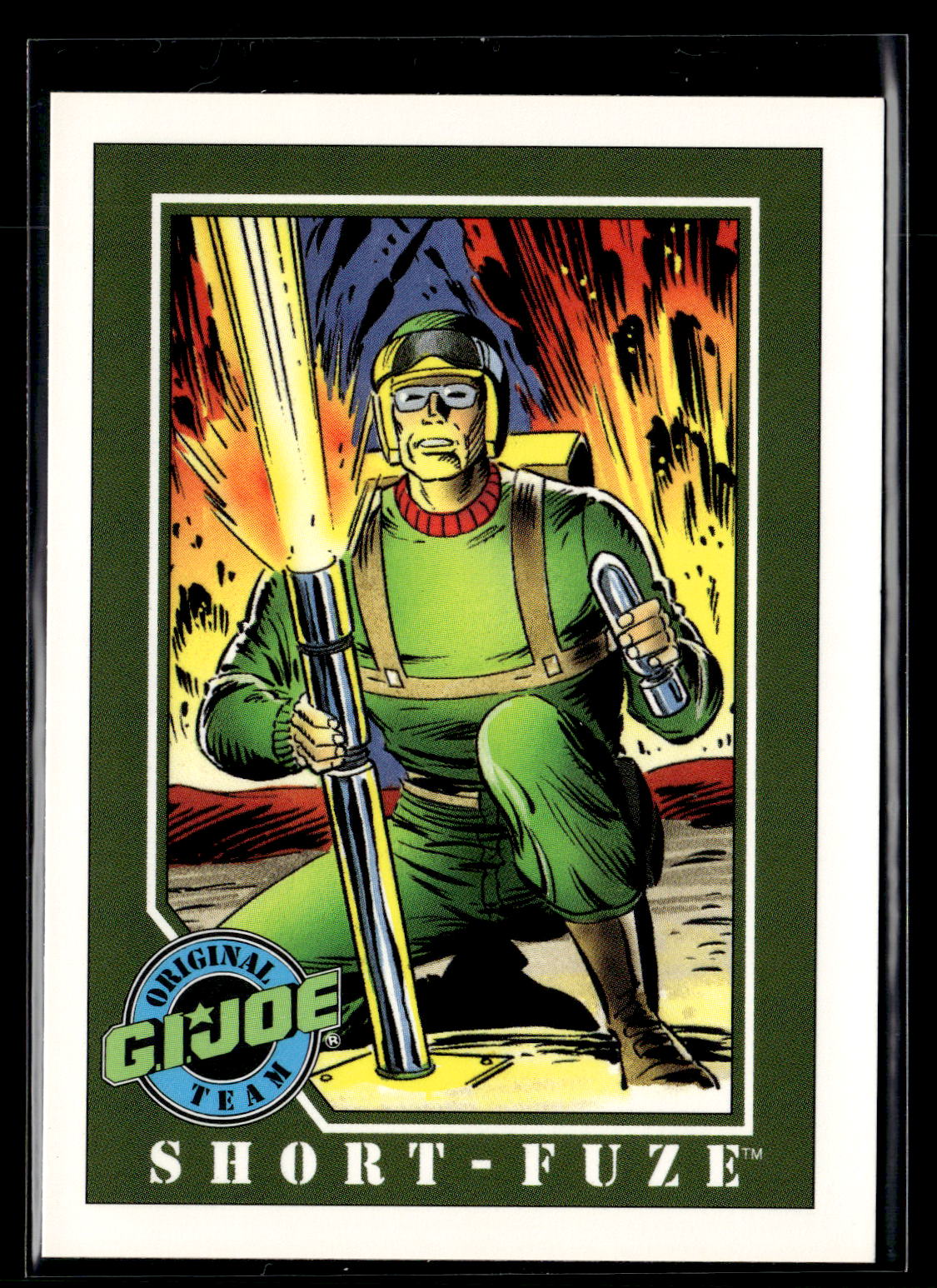 1991 Impel G.I. Joe #46 Short-Fuze