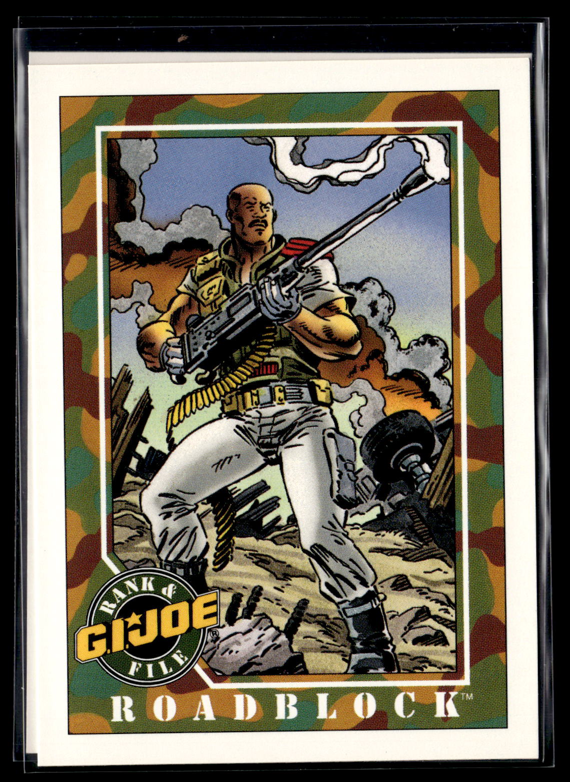 1991 Impel G.I. Joe #30 Roadblock