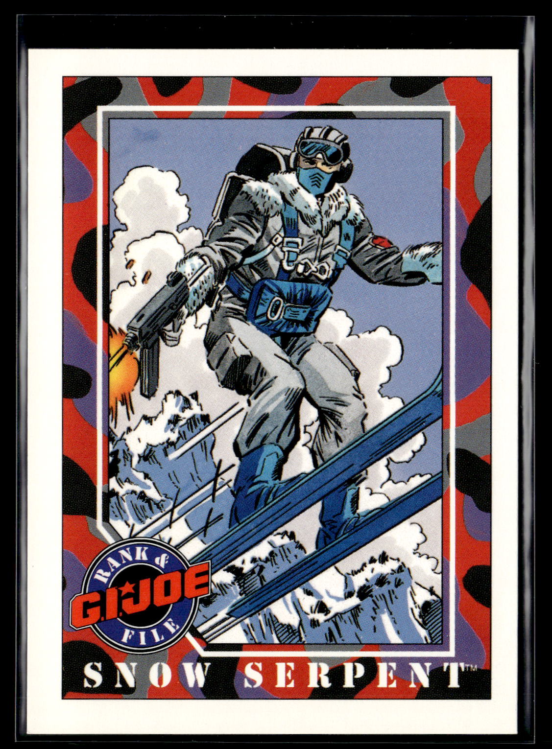 1991 Impel G.I. Joe #35 Snow Serpent