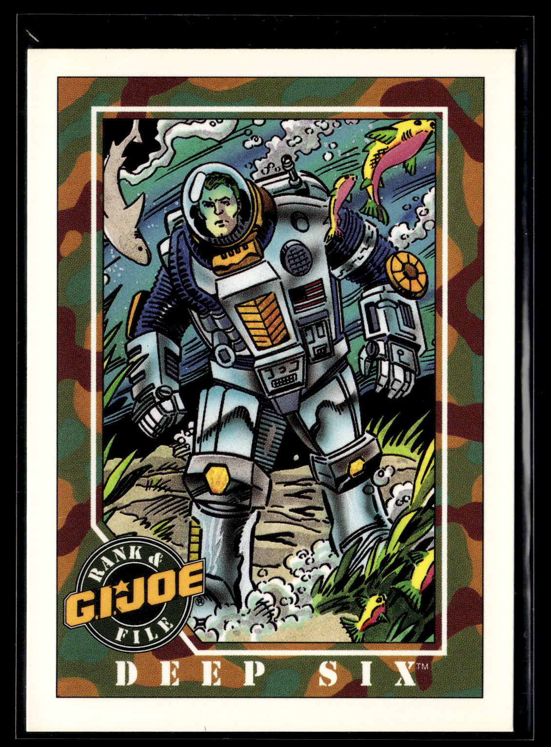 1991 Impel G.I. Joe #27 Deep Six