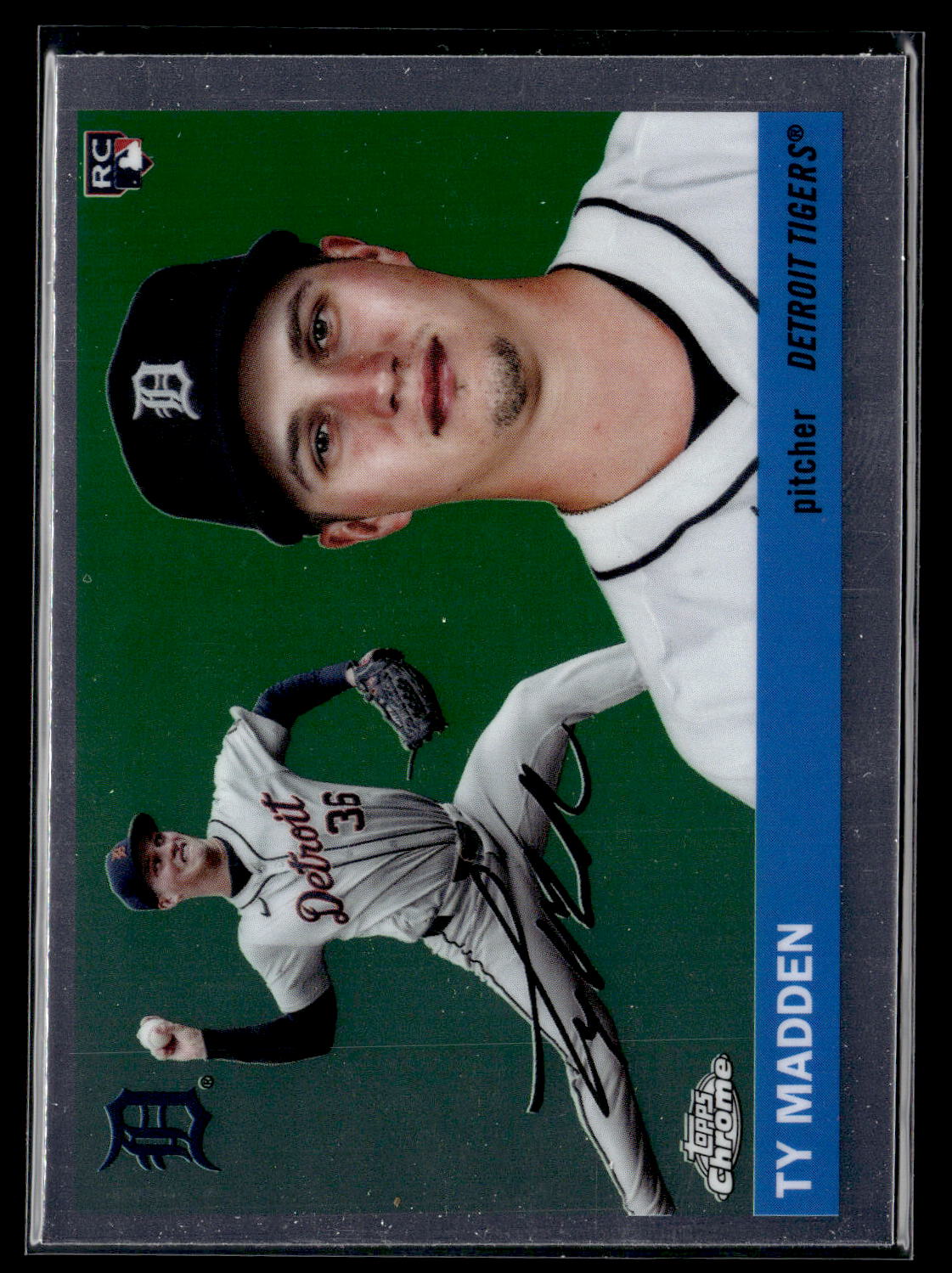2025 Topps Chrome Platinum #230 Ty Madden Rookie