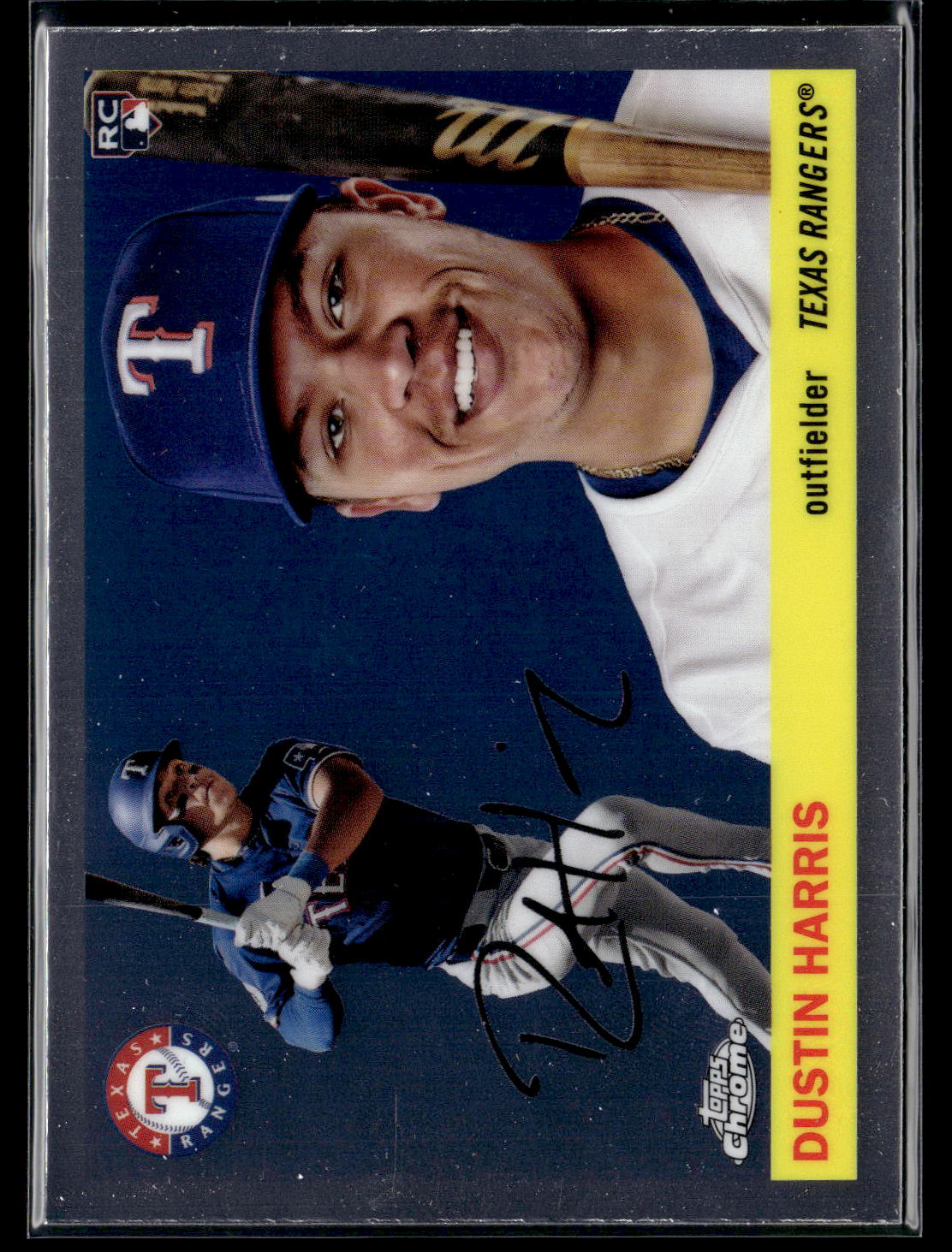 2025 Topps Chrome Platinum #223 Dustin Harris Rookie