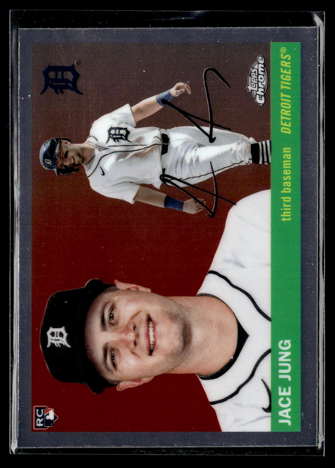 2025 Topps Chrome Platinum #257 Jace Jung Rookie