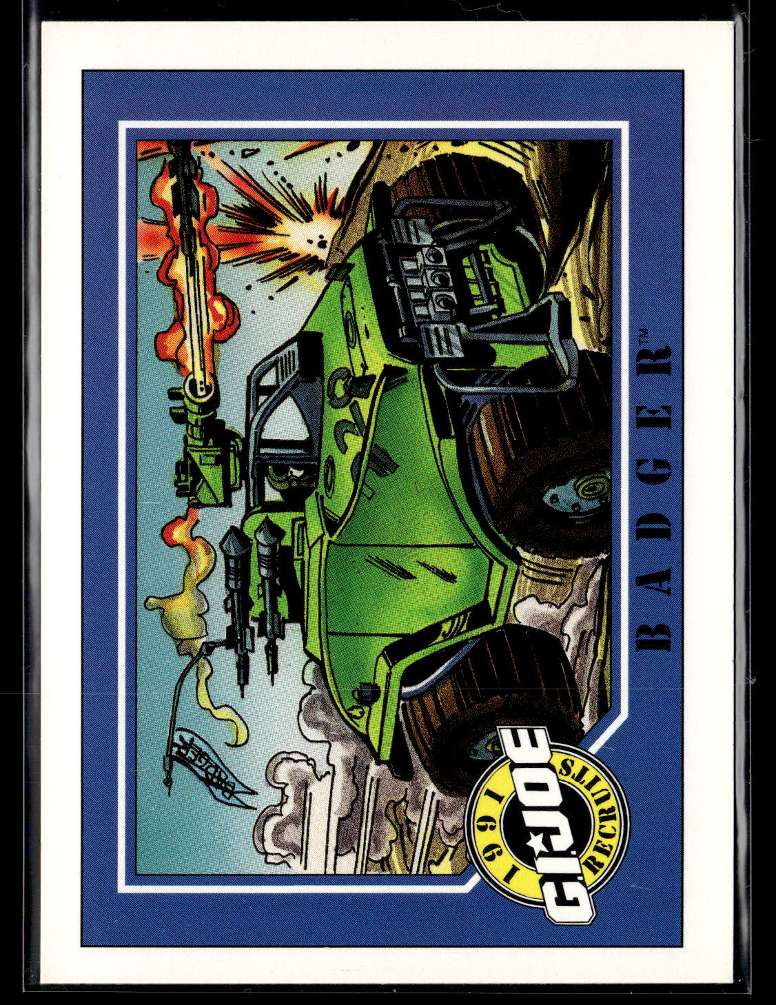 1991 Impel G.I. Joe #111 Badger