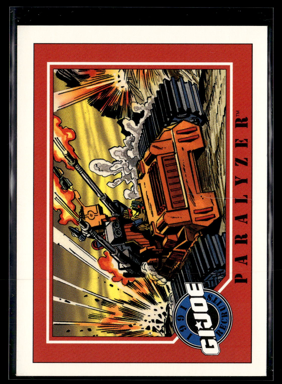 1991 Impel G.I. Joe #112 Paralyzer