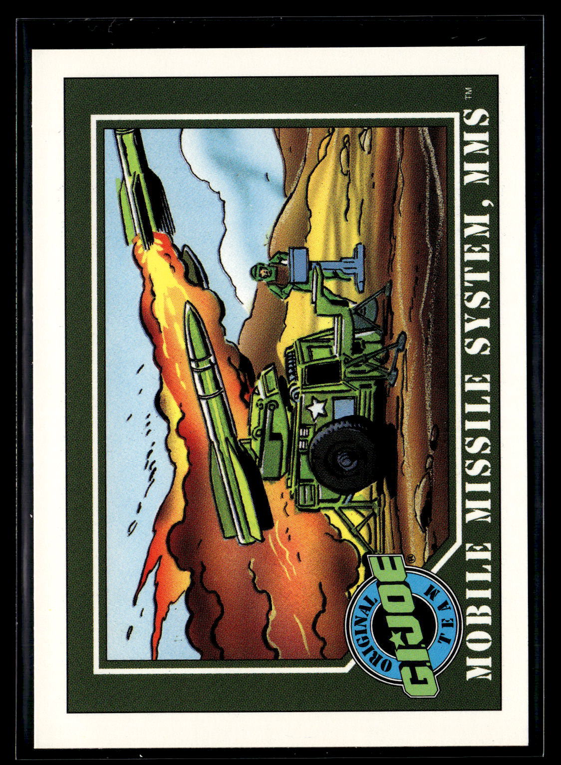 1991 Impel G.I. Joe #59 Mobile Missile System, MMS