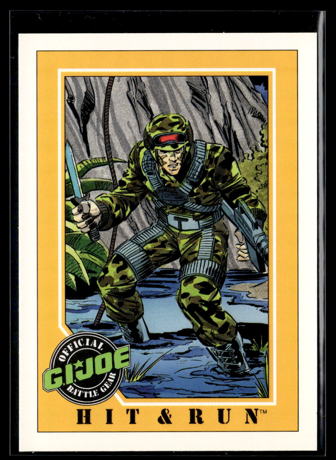 1991 Impel G.I. Joe #74 Hit & Run