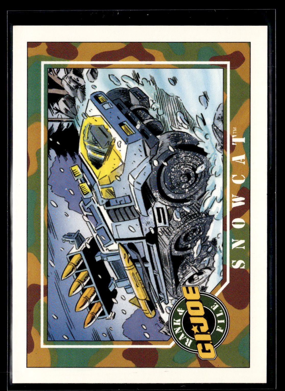 1991 Impel G.I. Joe #12 Snowcat