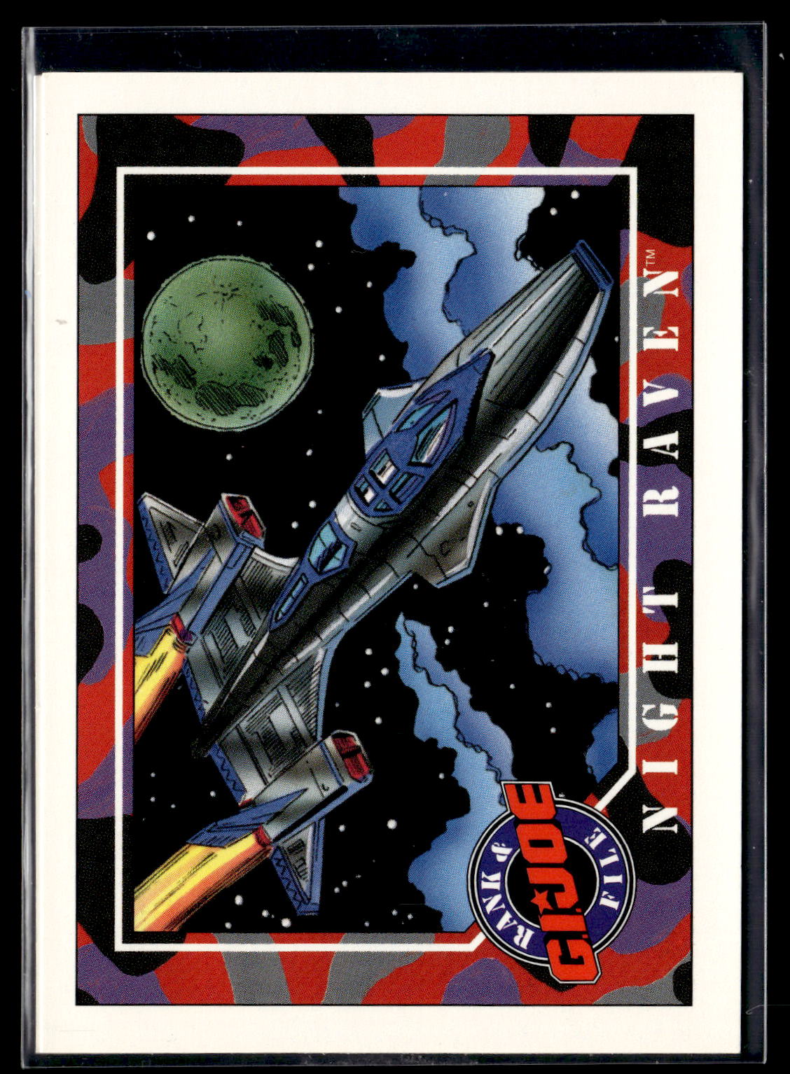 1991 Impel G.I. Joe #14 Night Raven