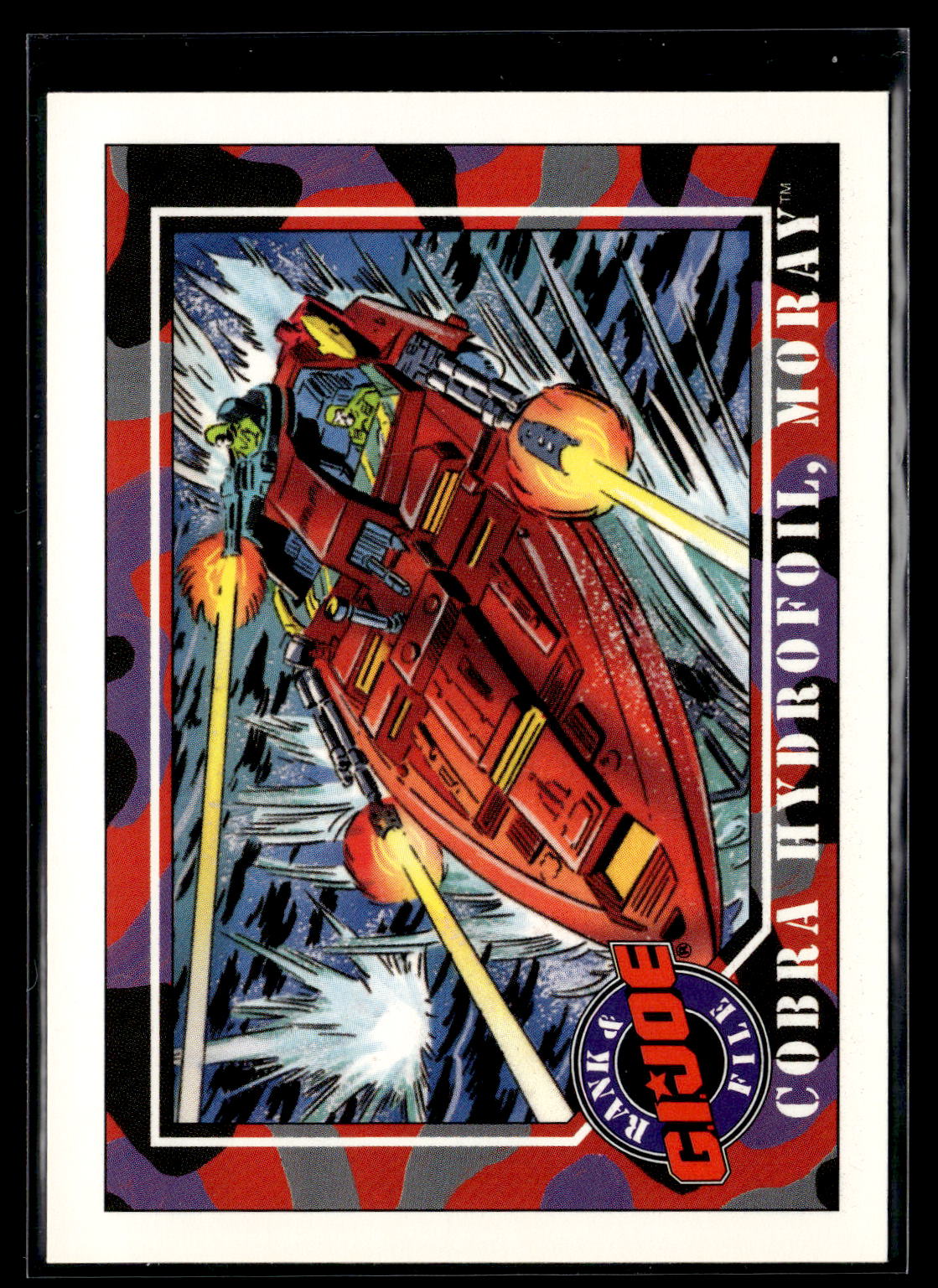 1991 Impel G.I. Joe #17 Cobra Hydrofoil, Moray