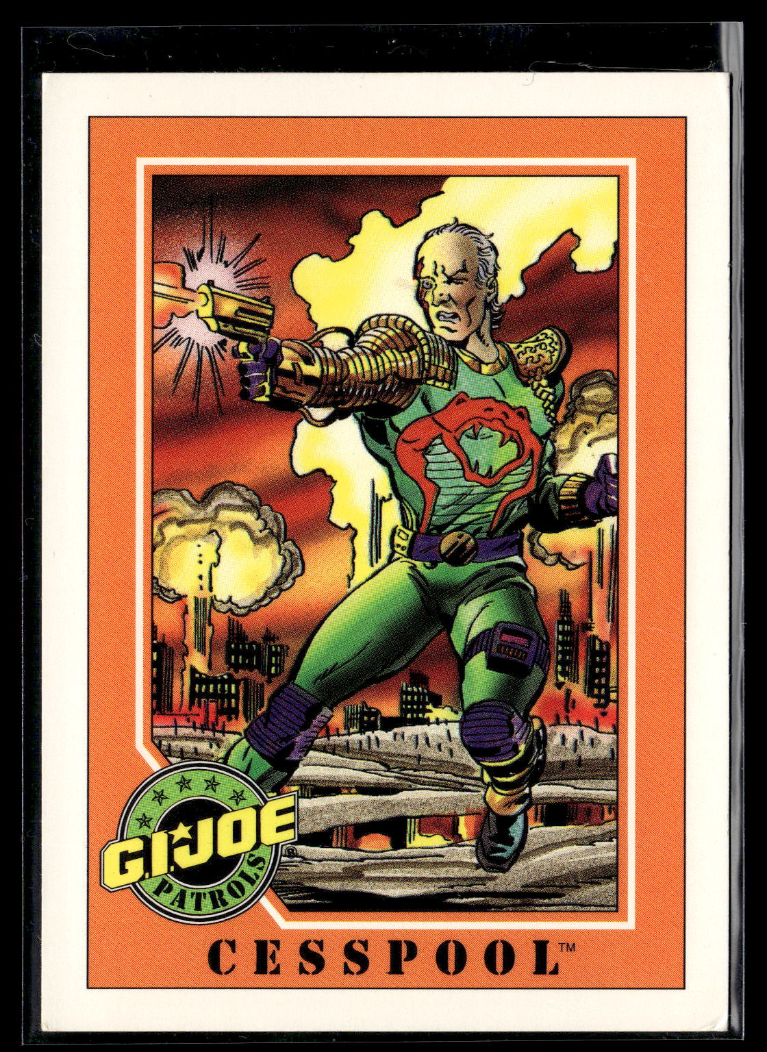 1991 Impel G.I. Joe #1 Cesspool