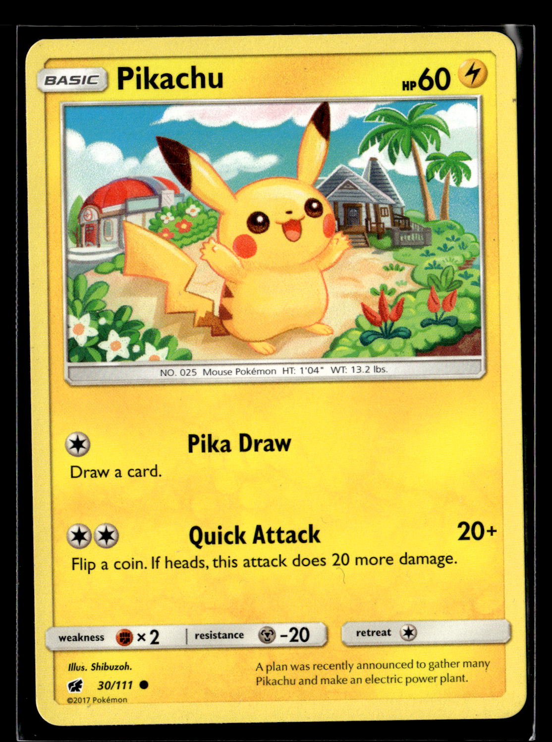 SM - Crimson Invasion #30/111 Pikachu
