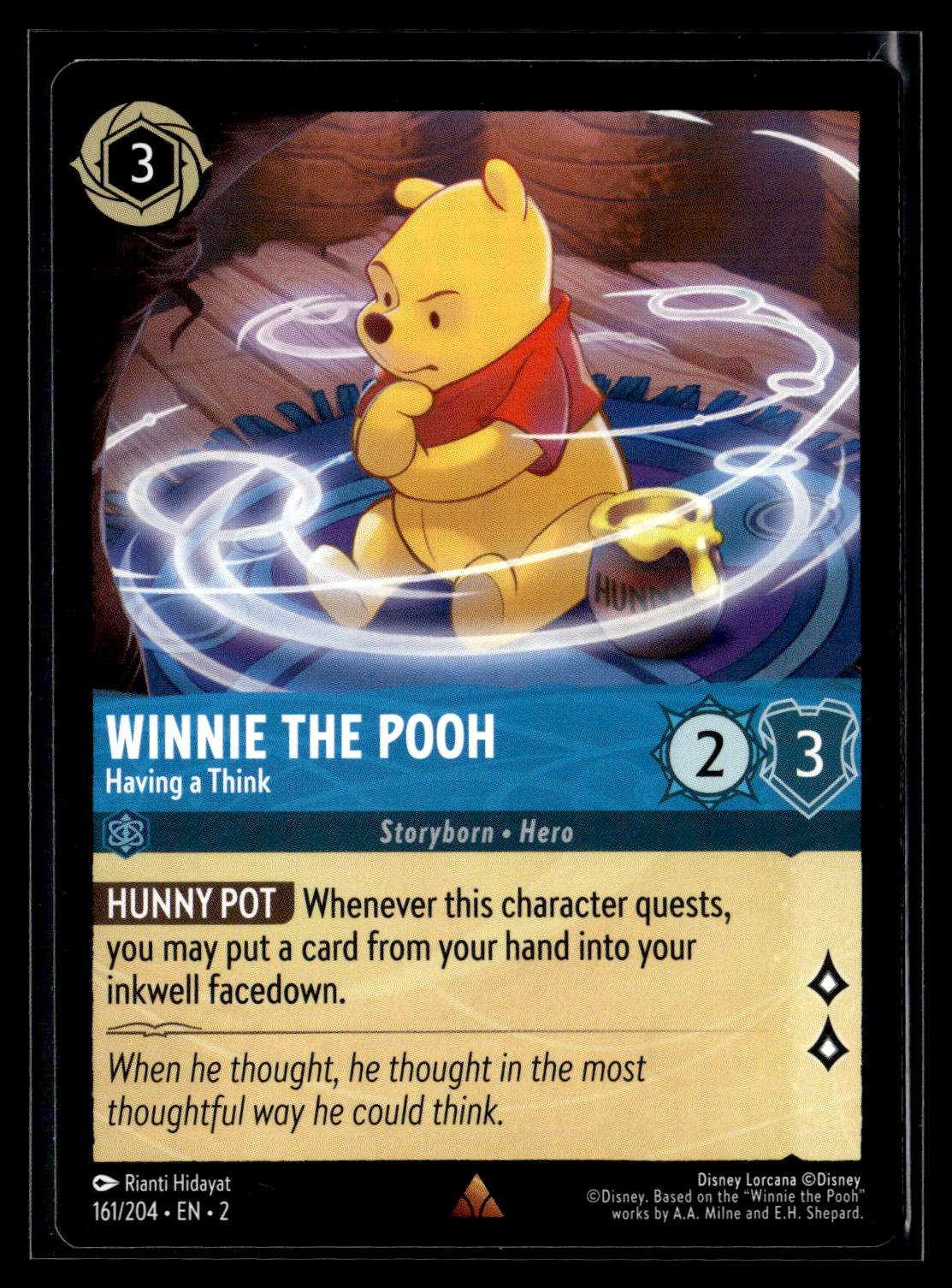Rise of the Floodborn #161/204 Winnie the Pooh