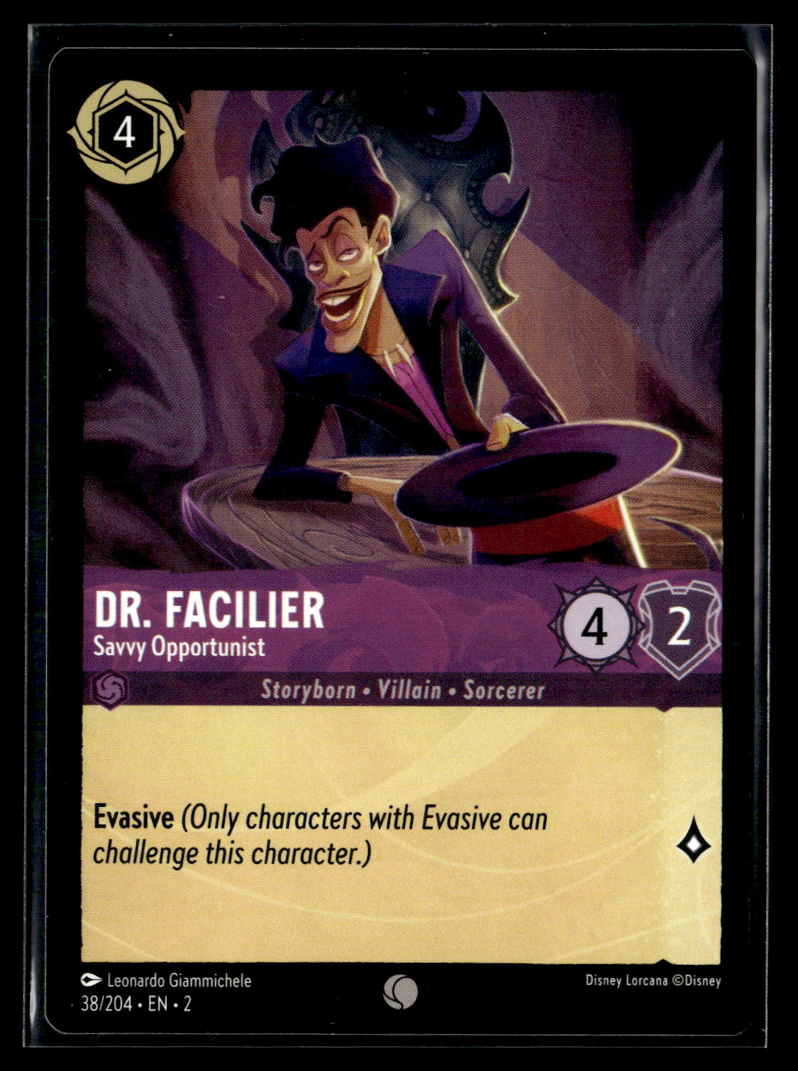 Rise of the Floodborn #38/204 Dr. Facilier
