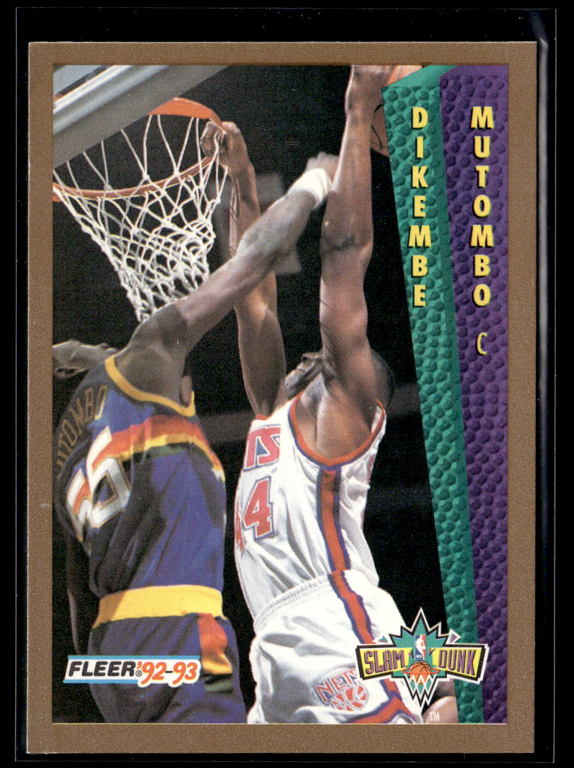 1992-93 Fleer #286 Dikembe Mutombo