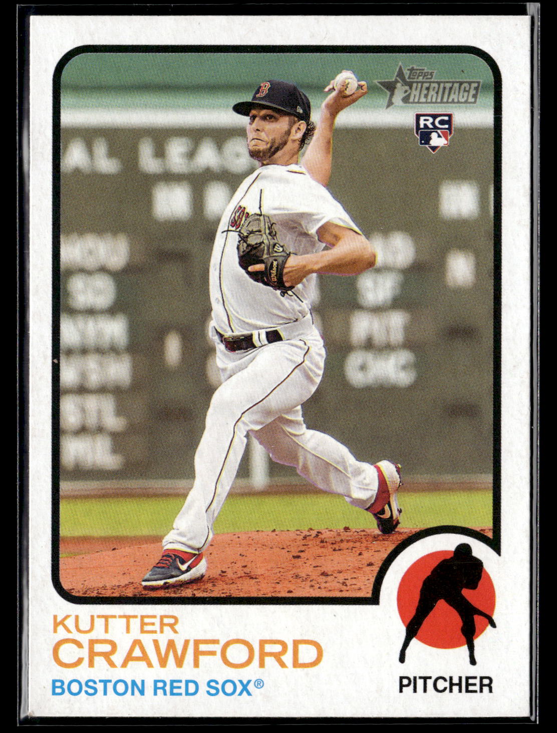 2022 Topps Heritage #519 Kutter Crawford Rookie