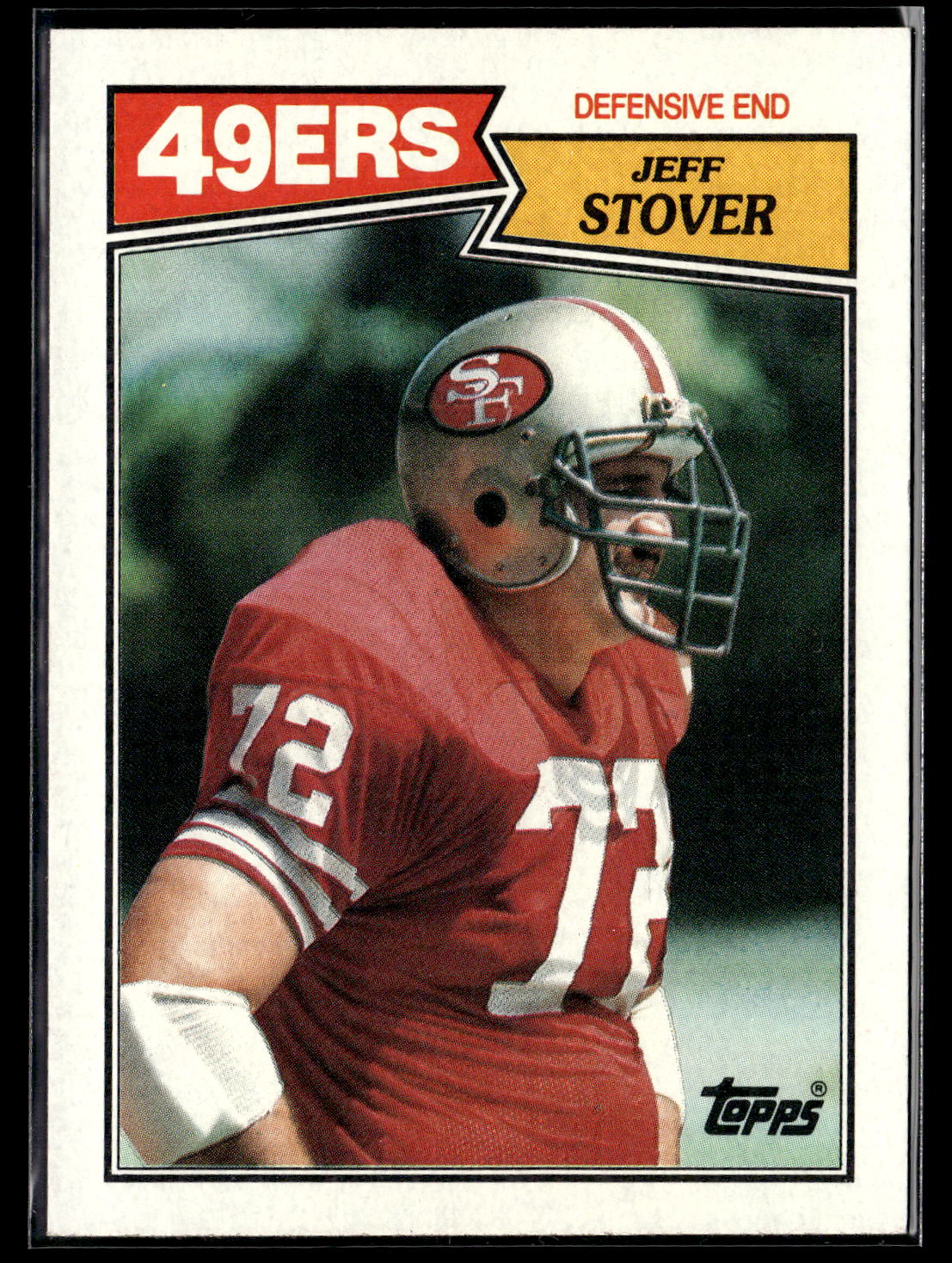 1987 Topps #119 Jeff Stover