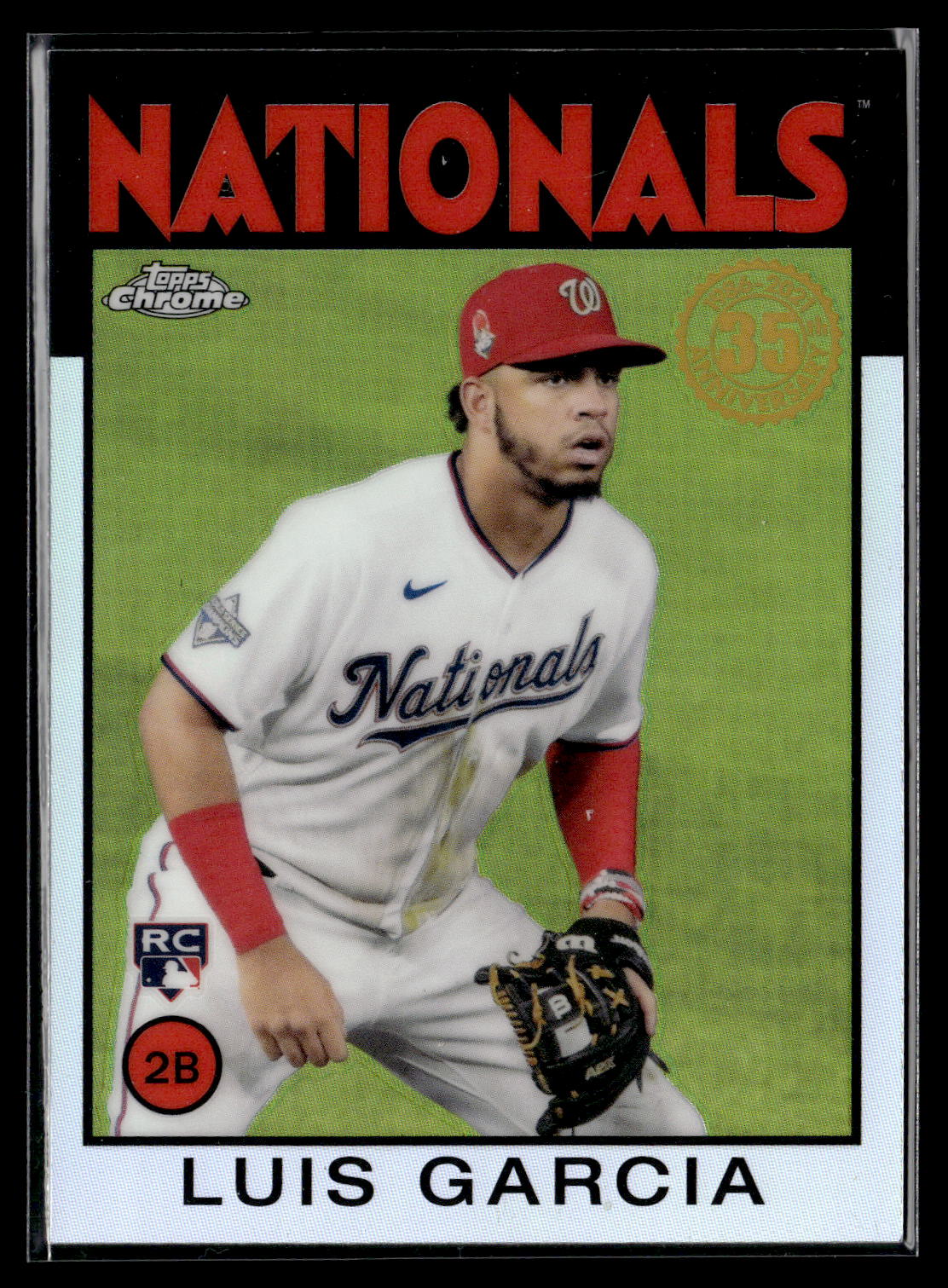 2021 Topps Chrome #86BC-19 Luis Garcia 1986 Topps Baseball 35th Anniversary