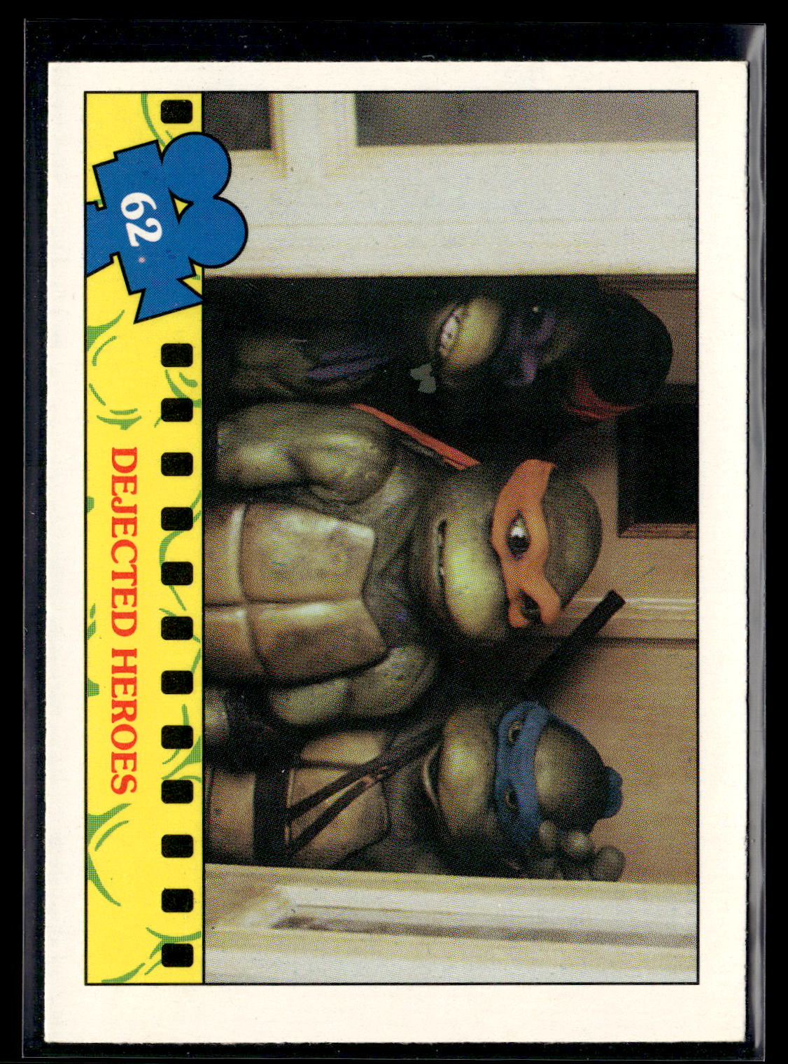 1990 Topps Teenage Mutant Ninja Turtles: The Movie #62 Dejected Heroes