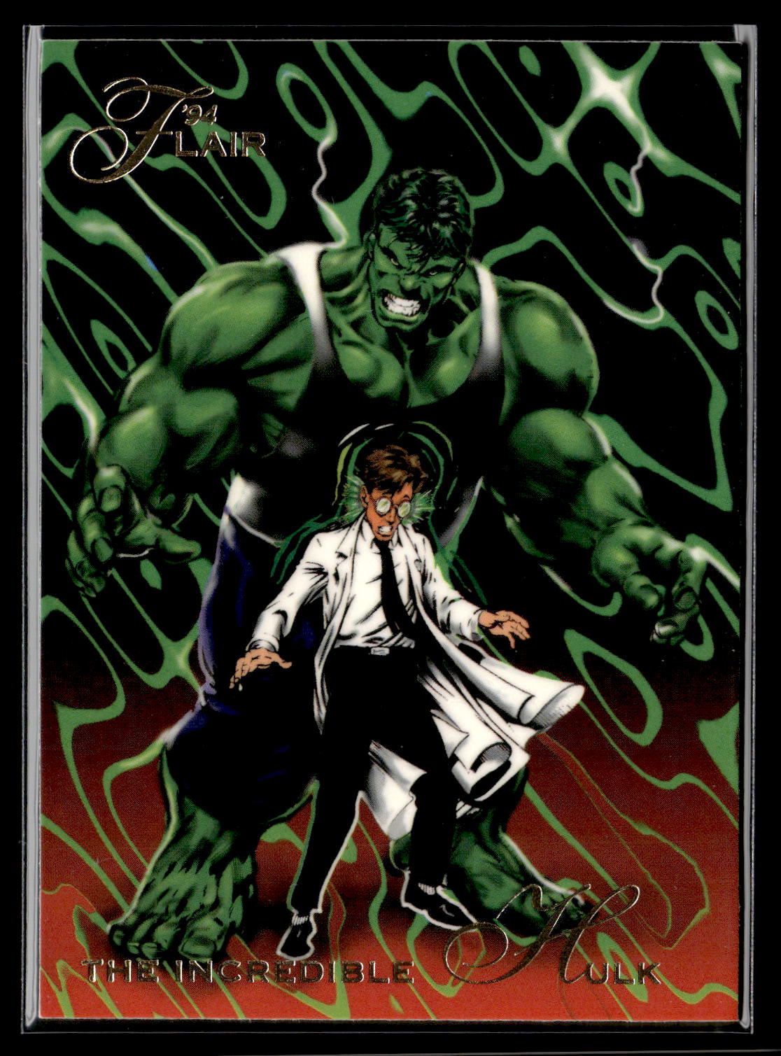 1994 Flair Marvel Annual #2 The Incredible Hulk