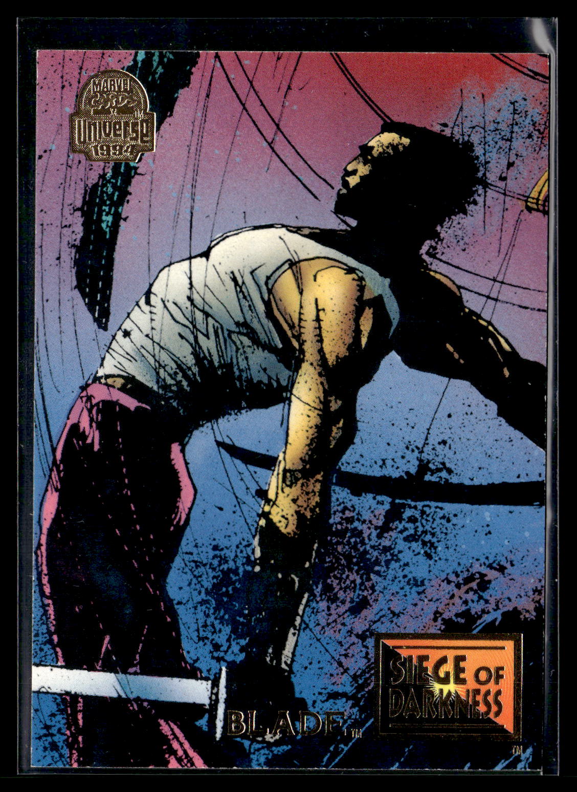 1994 Fleer Marvel Universe #43 Blade