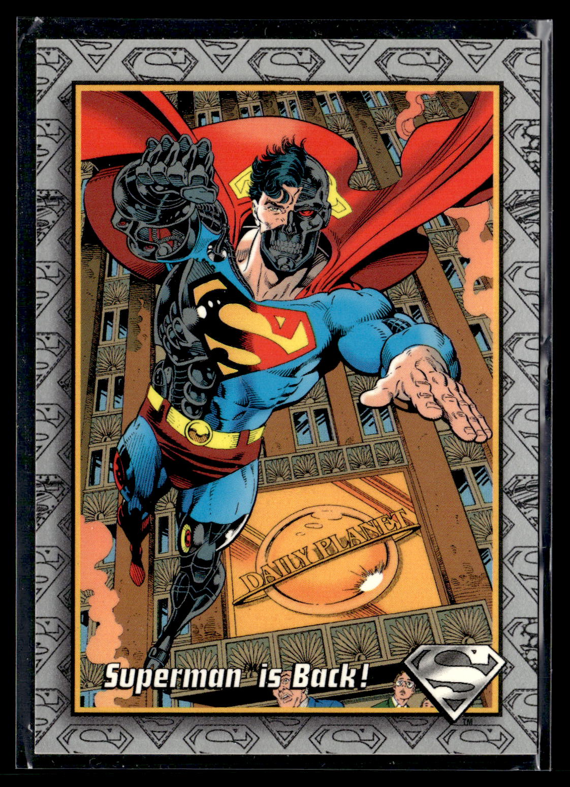 1993 SkyBox The Return of Superman #9 Superman is Back!