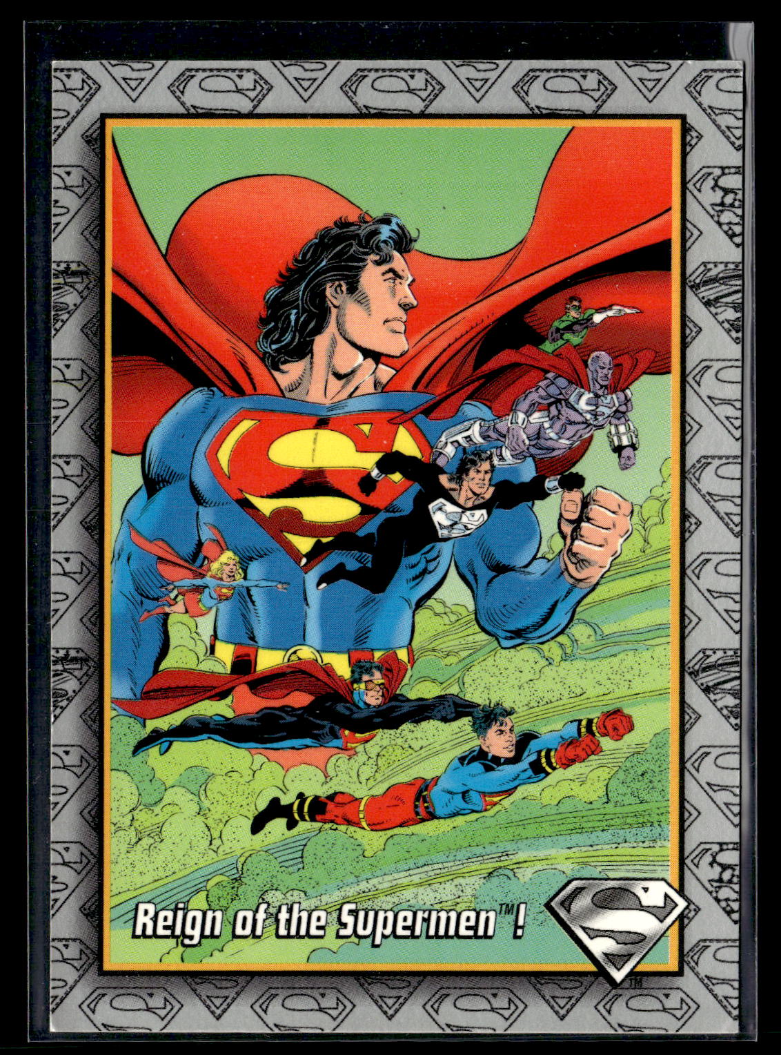 1993 SkyBox The Return of Superman #1 Reign of the Supermen!