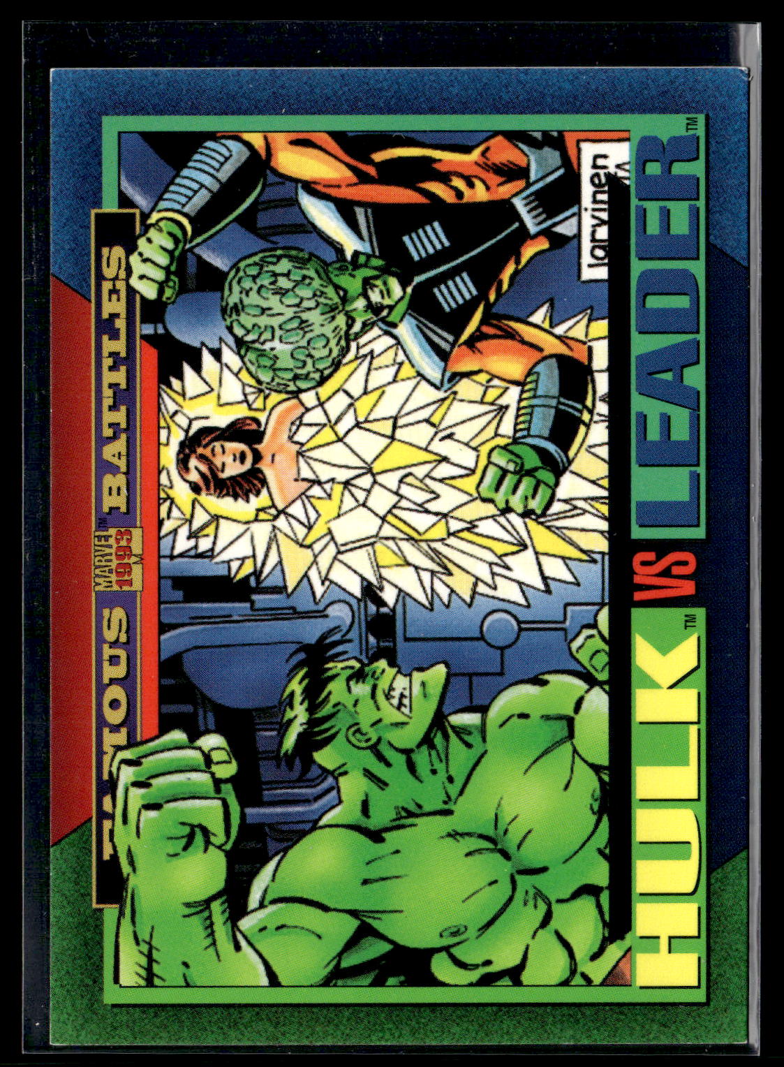 1993 SkyBox Marvel Universe #158 Hulk / Leader