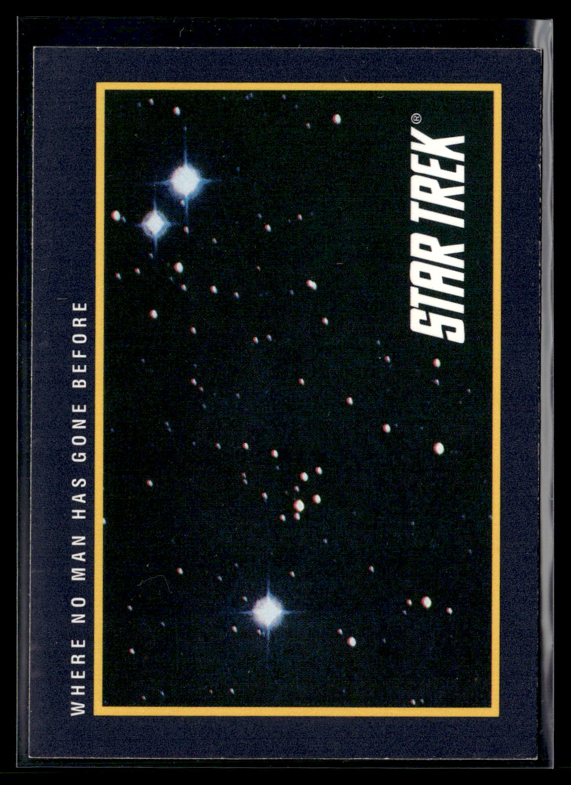 1991 Impel Star Trek 25th Anniversary #1 Where No Man Has Gone Before