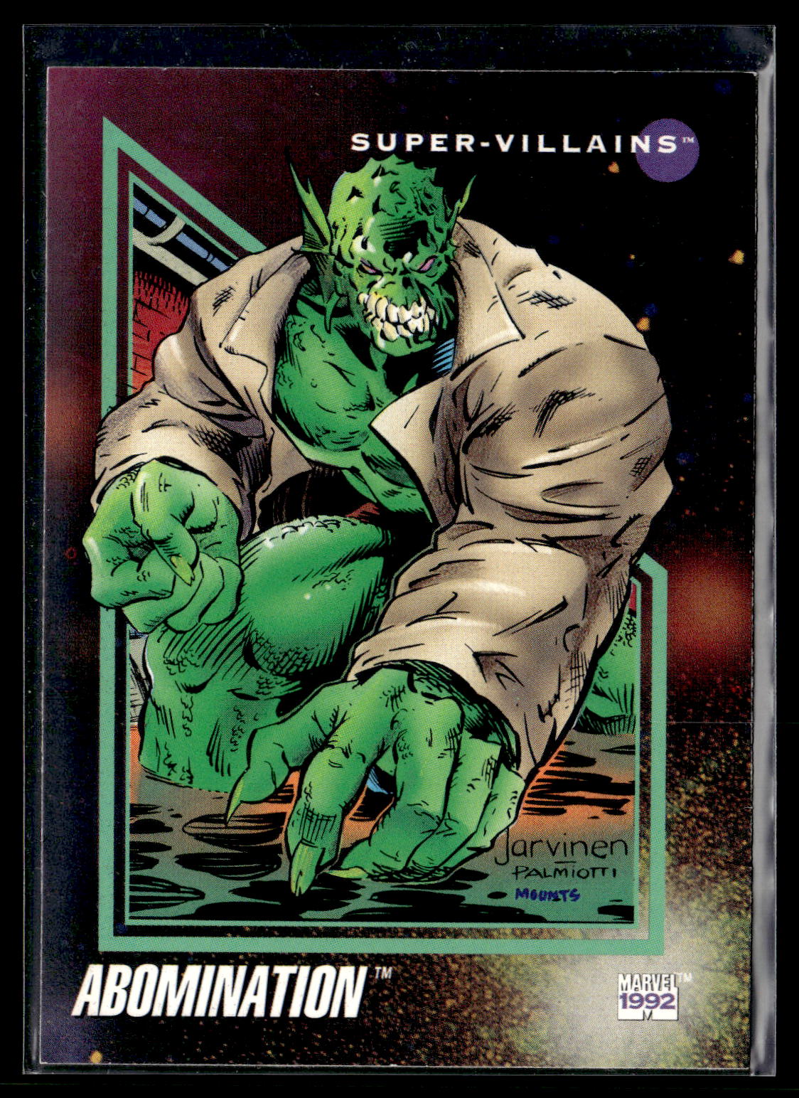 1992 Impel Marvel Universe #101 Abomination