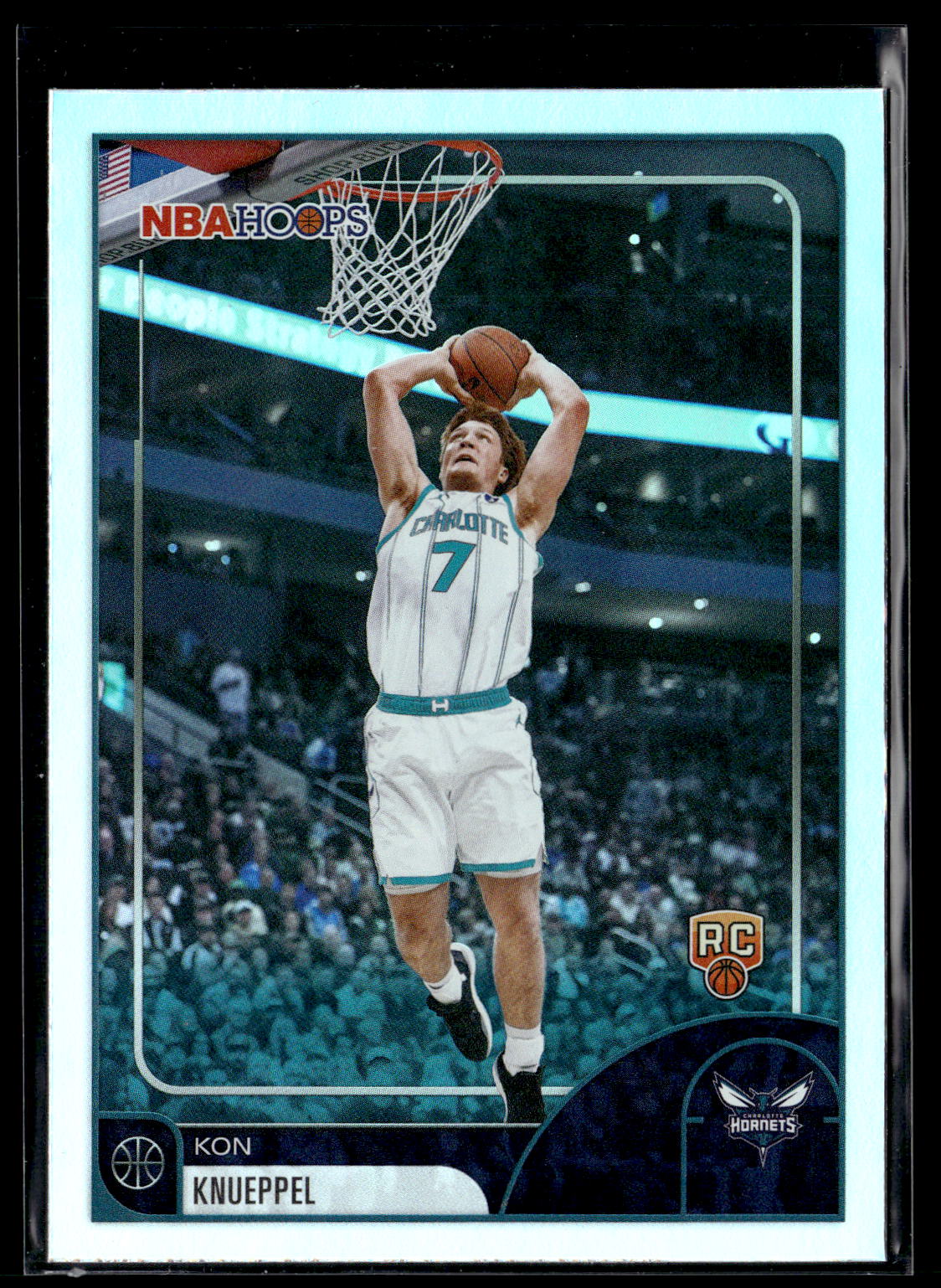 2025-26 Hoops #67 Kon Knueppel Rainbow Rookie