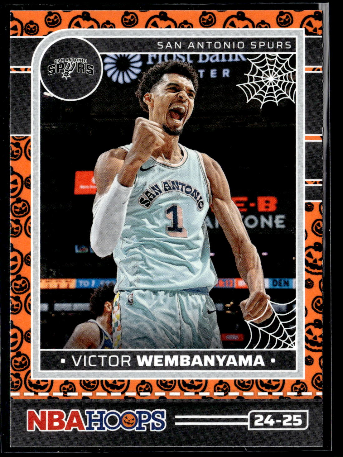 2024-25 Hoops Haunted Hoops #70 Victor Wembanyama Orange