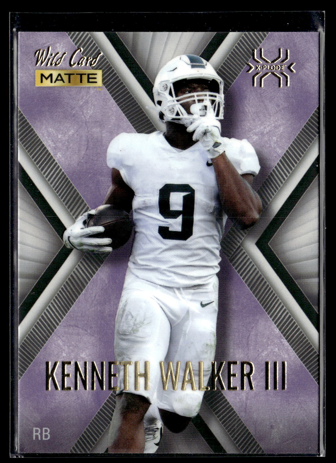 2022 Wild Card Matte #MXP-32 Kenneth Walker III