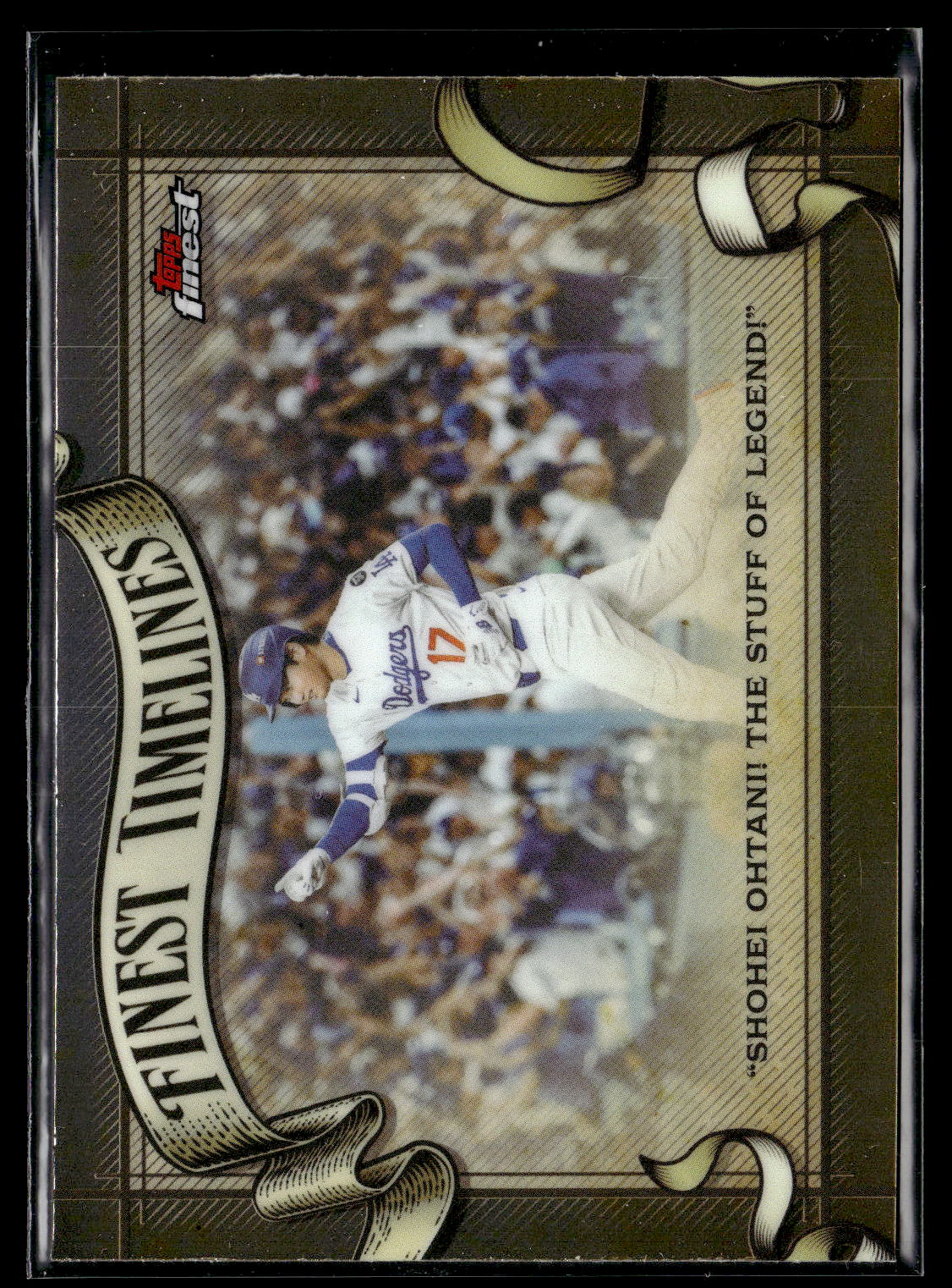 2026 Finest #FT-23 Shohei Ohtani Finest Timelines