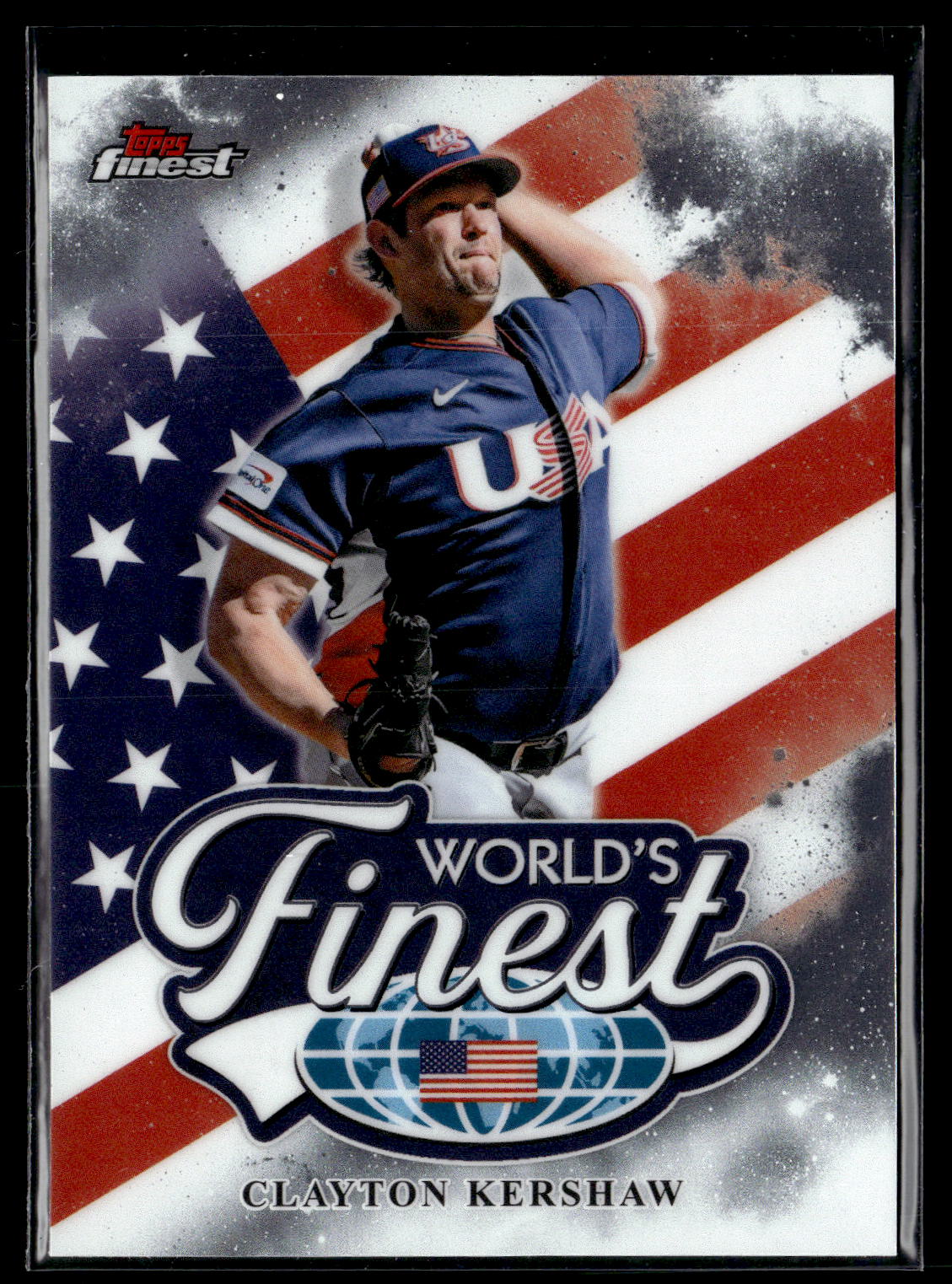 2026 Finest #WF-5 Clayton Kershaw World's Finest