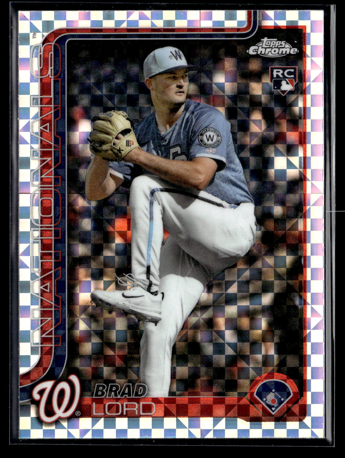 2025 Topps Chrome Update #USC77 Brad Lord X-Fractors Rookie