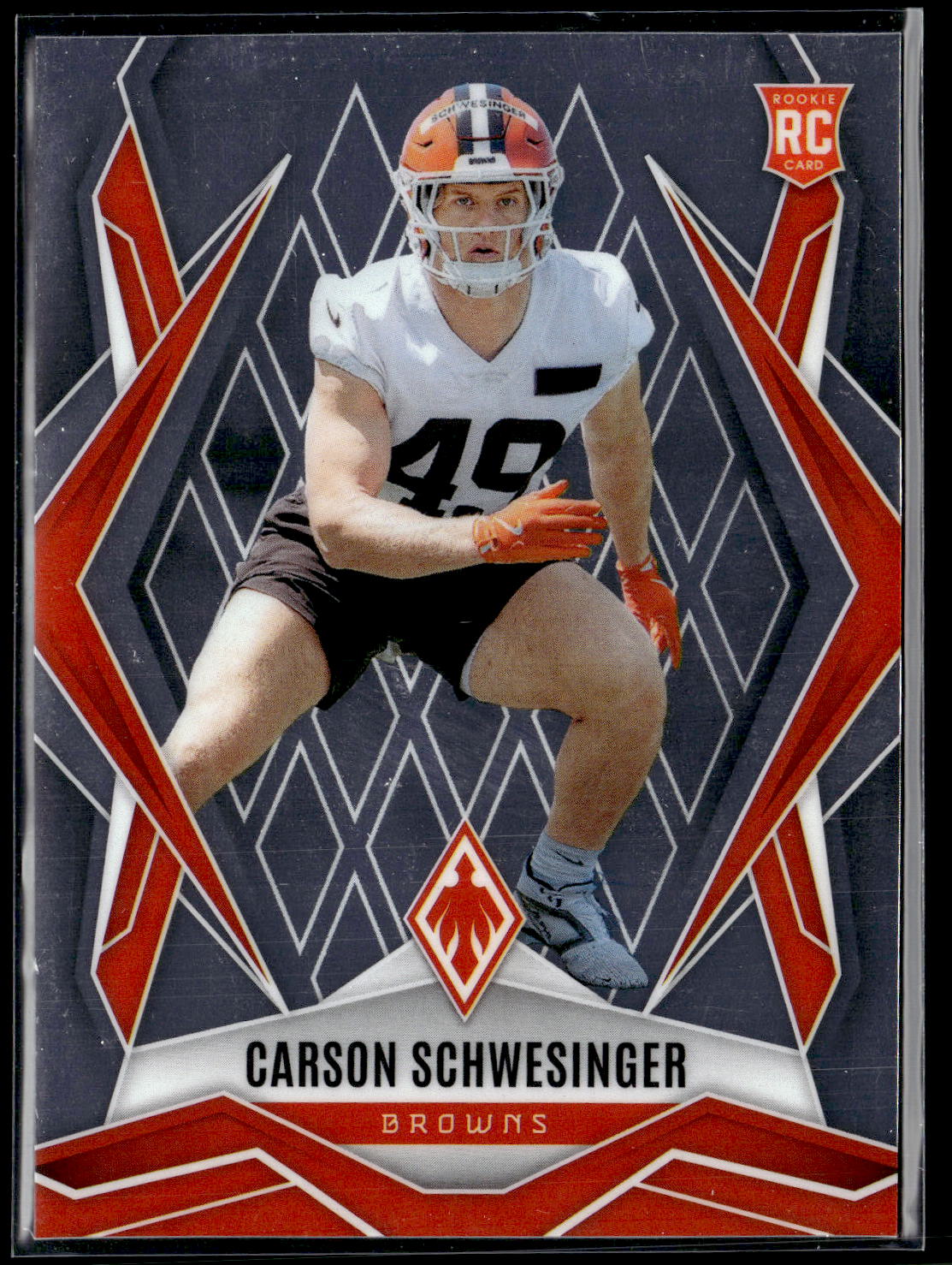 2025 Panini Phoenix #201 Carson Schwesinger Rookie