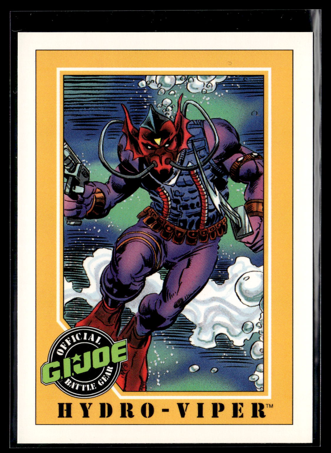 1991 Impel G.I. Joe #78 Hydro-Viper