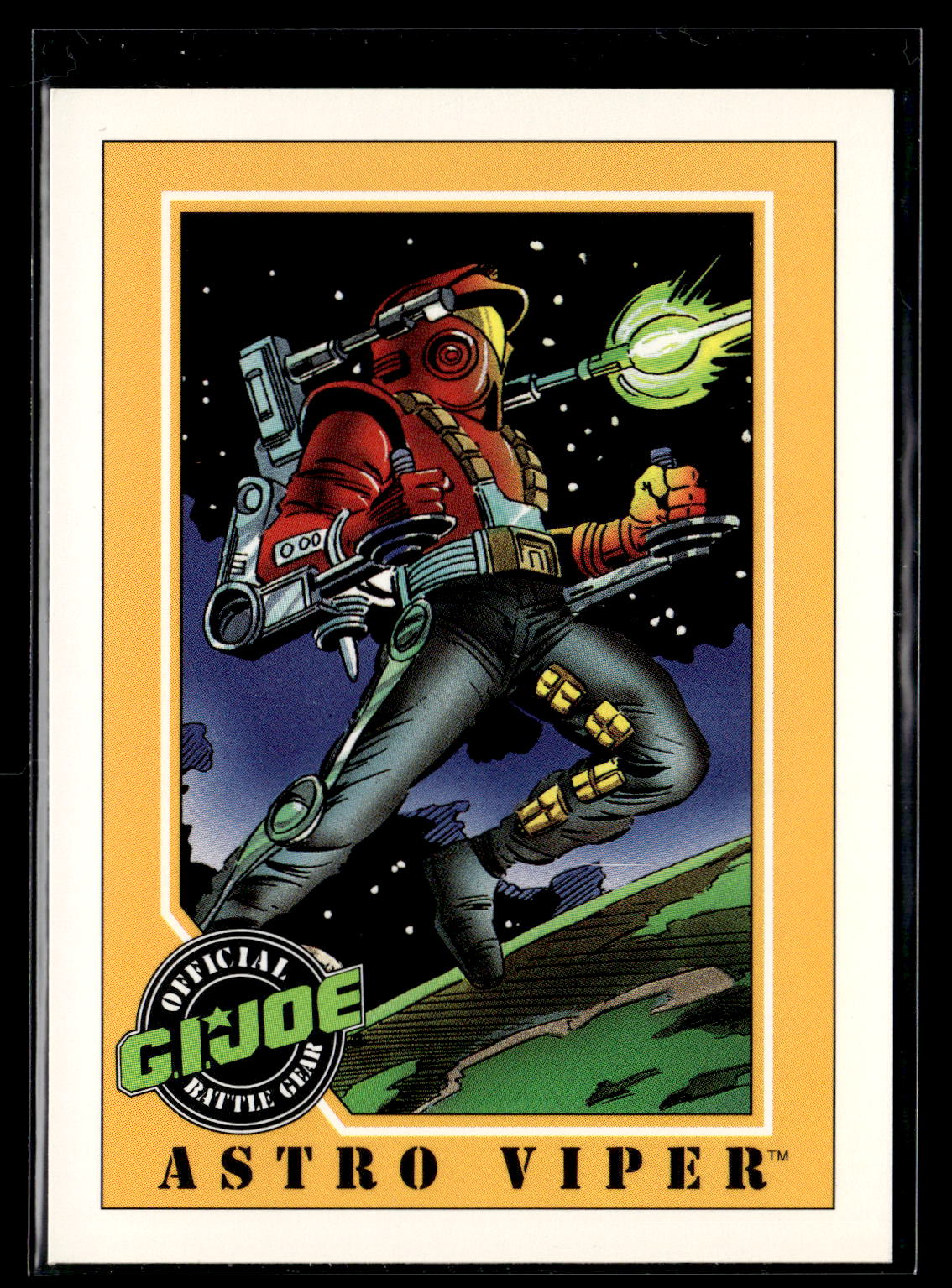 1991 Impel G.I. Joe #80 Astro Viper