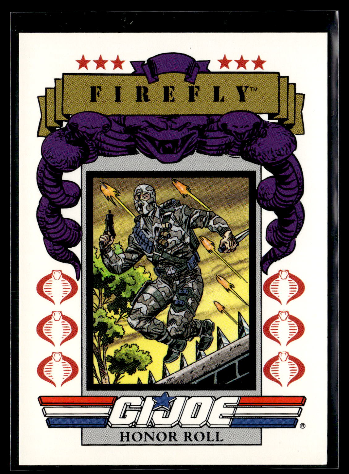 1991 Impel G.I. Joe #198 Firefly