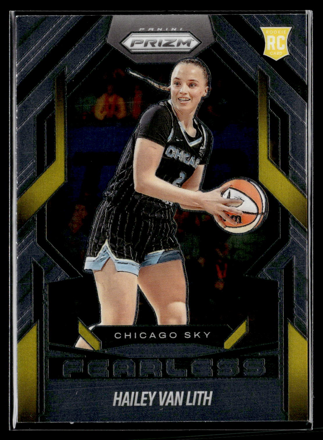 2025 Panini Prizm WNBA #12 Hailey Van Lith Fearless