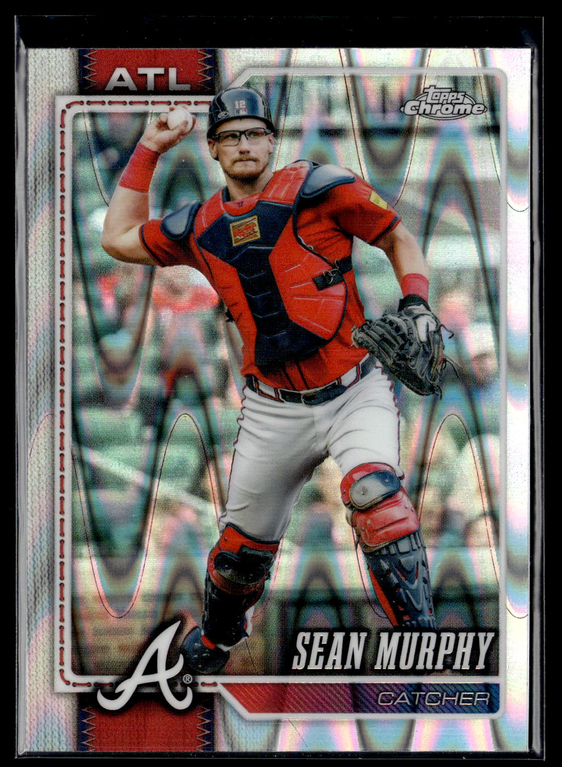2026 Topps Chrome #212 Sean Murphy Raywave Refractors