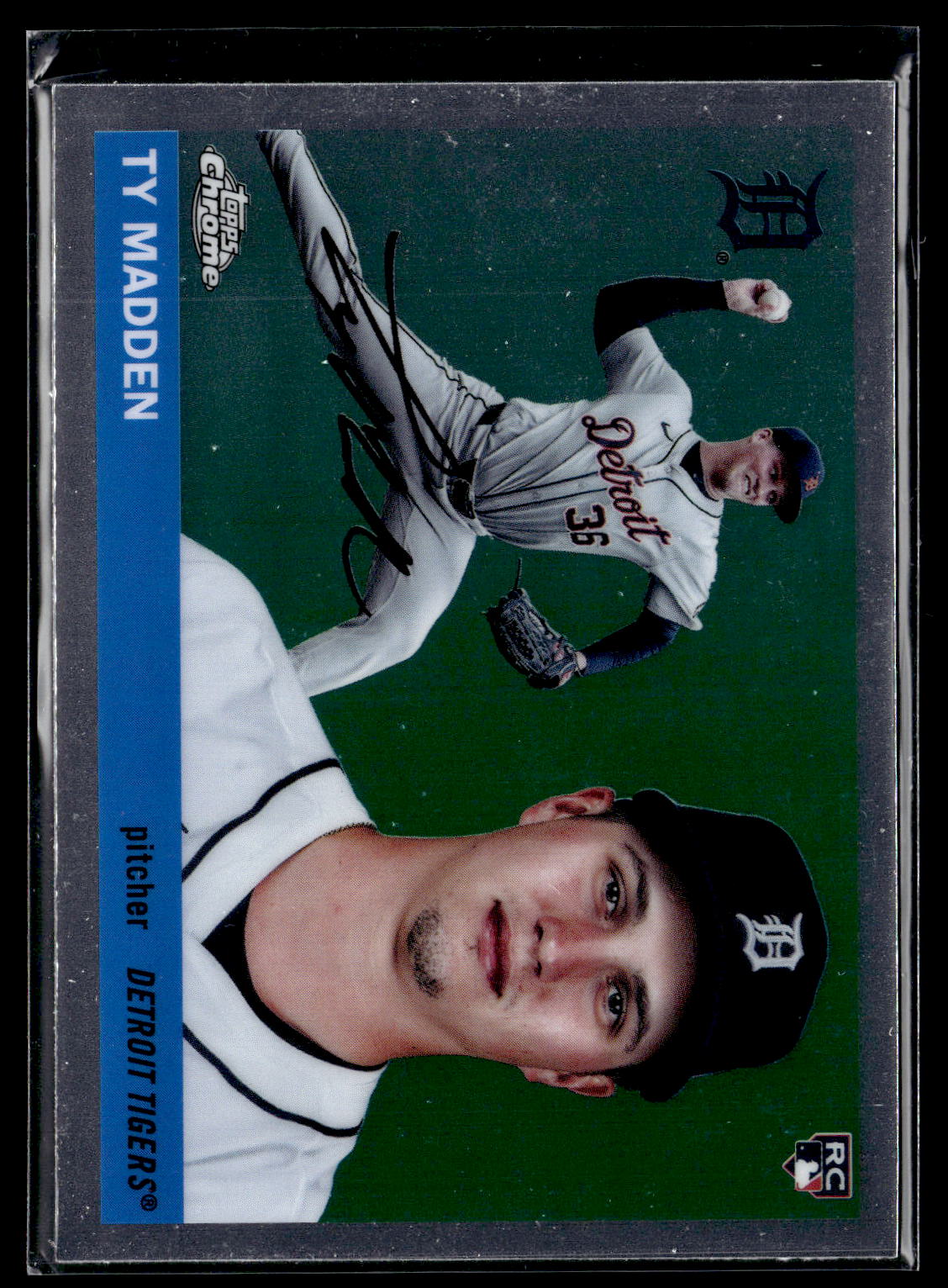 2025 Topps Chrome Platinum #230 Ty Madden Rookie