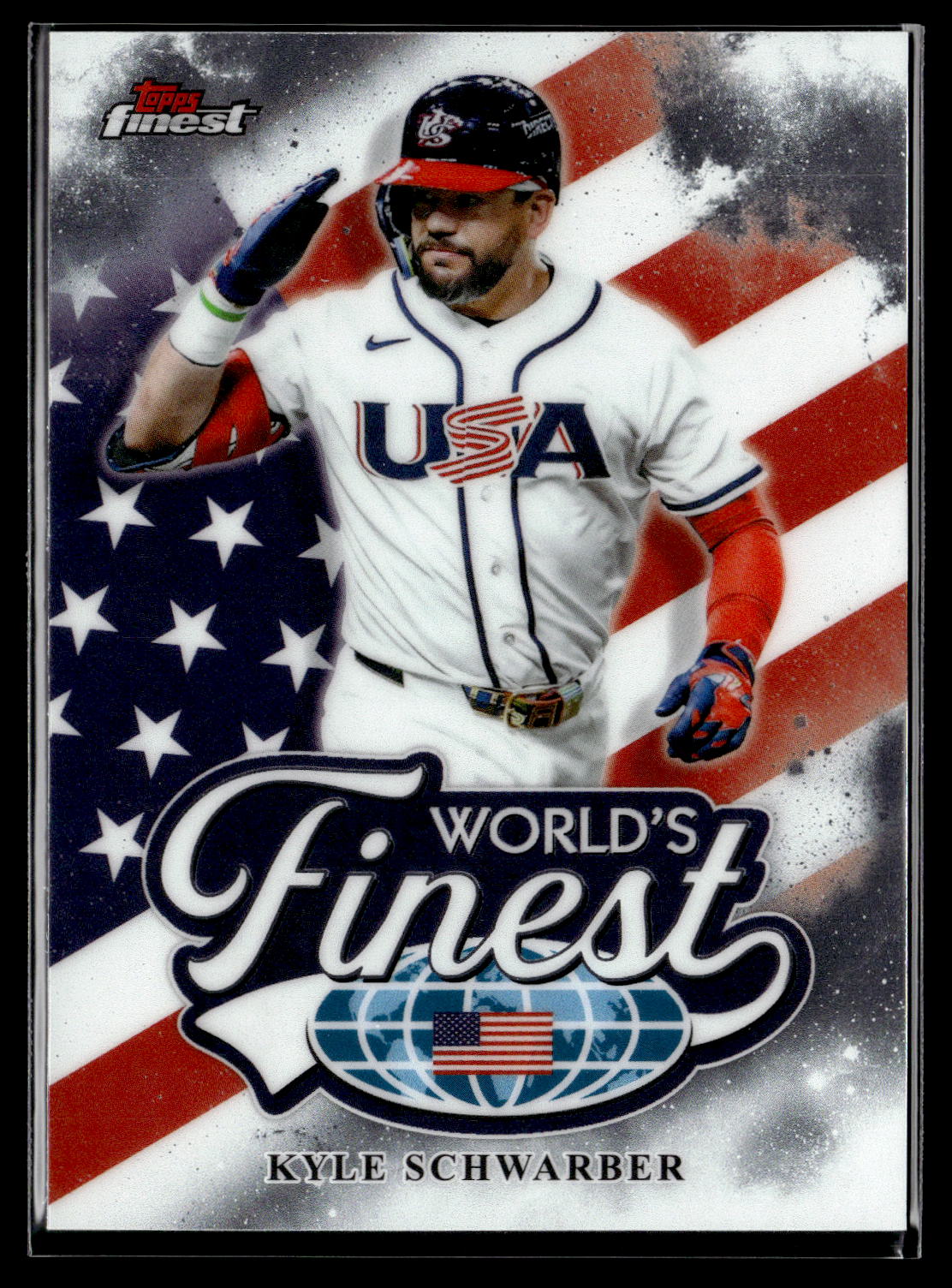 2026 Finest #WF-7 Kyle Schwarber World's Finest