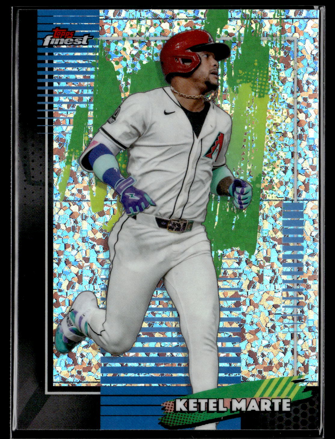 2026 Finest #4 Ketel Marte Mini-Diamond Refractors