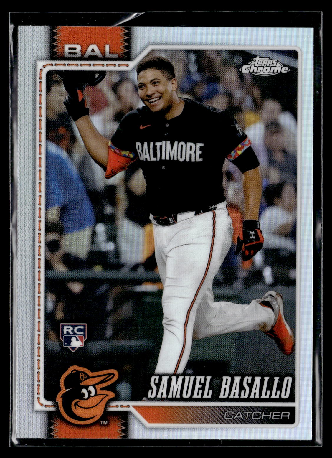 2026 Topps Chrome #7 Samuel Basallo Refractors Rookie