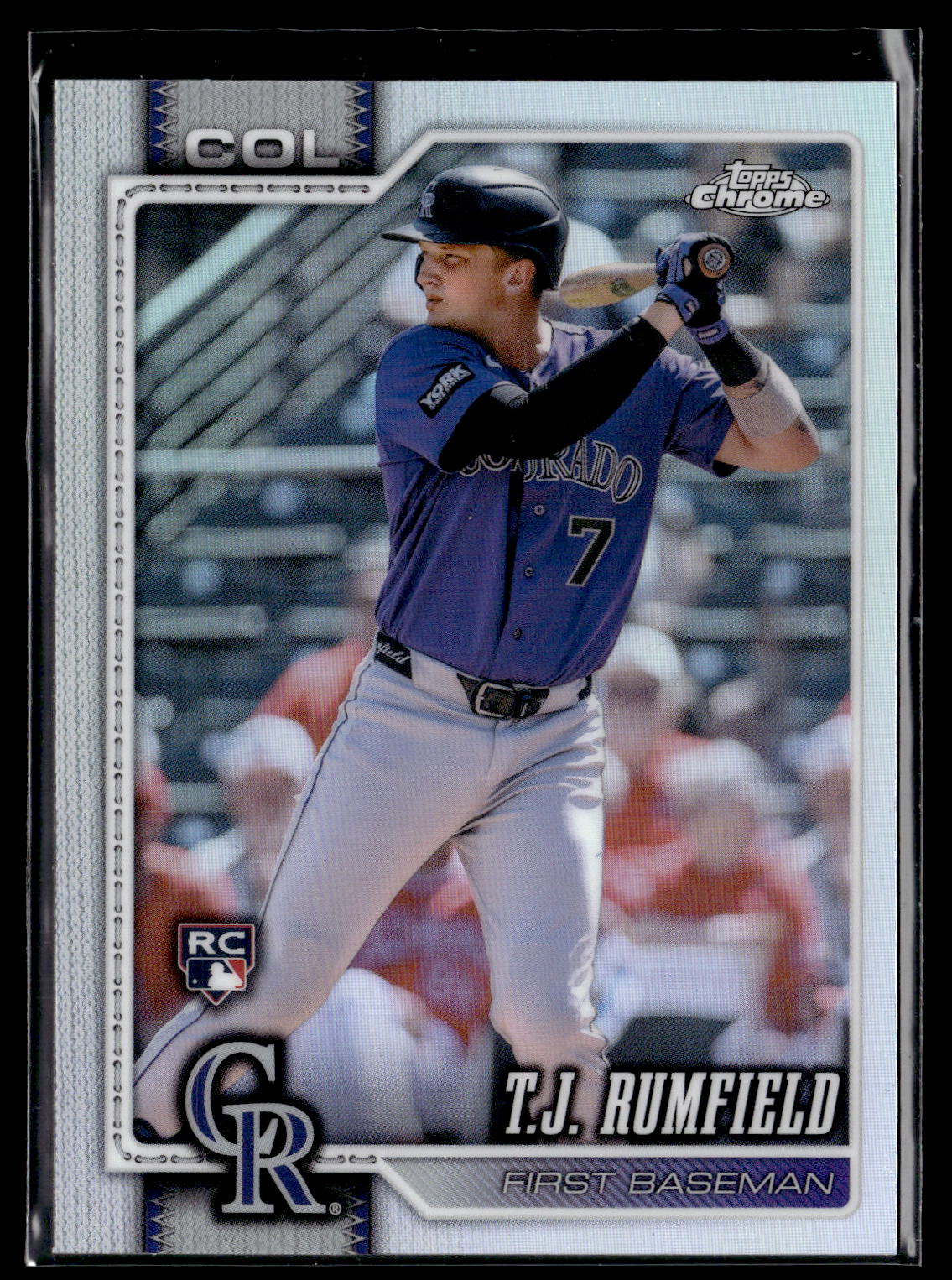2026 Topps Chrome #181 T.J. Rumfield Refractors Rookie