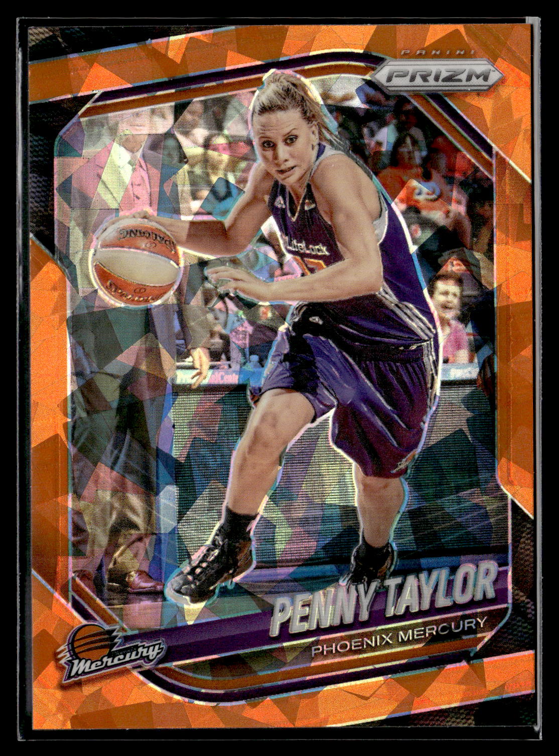 2025 Panini Prizm WNBA #30 Penny Taylor Orange Ice Prizms
